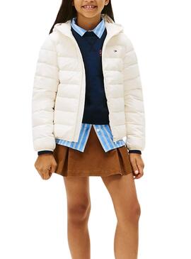 Abrigo Acolchado Tommy Hilfiger beige para niños