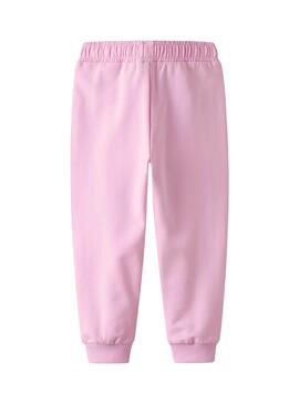 Pantalón de chándal Name It Linka rosa para niña