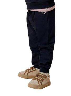 Pantalón de chándal Name It Linka marino para niña