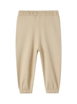 Pantalón de chándal Name It Nyree tostado niño