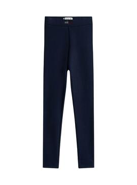 Leggings Tommy Hilfiger skinny logo marino niña