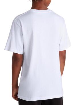 Camiseta Vans Style76 Blanco para niño