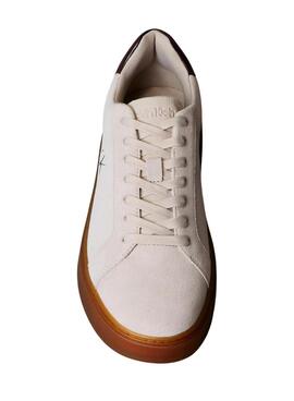 Zapatillas Calvin Klein Jeans Classic Cupsole beige para hombre