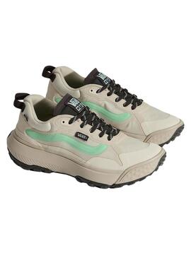 Zapatillas Vans Crosspath beige y verde para mujer