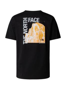 Camiseta The North Face Dome Photo negro para hombre