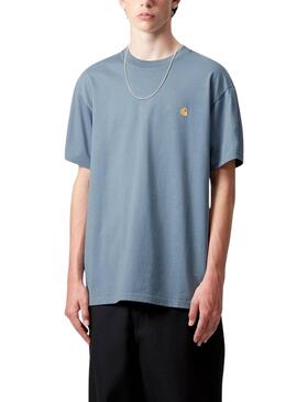 Camiseta Carhartt Chase azul para hombre
