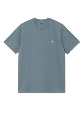 Camiseta Carhartt Chase azul para hombre
