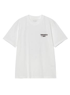 Camiseta Carhartt Wiptopia blanco para mujer
