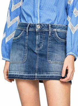 Falda Pepe Jeans Maya Denim Mujer