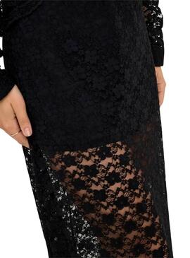Falda Only Chigo negro para mujer