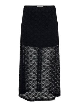 Falda Only Chigo negro para mujer