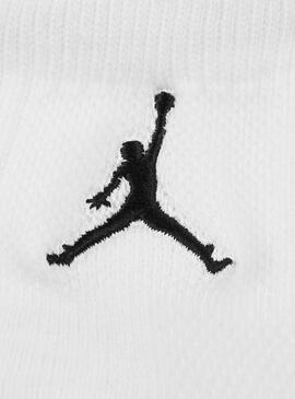 Pack calcetines Jordan blanco para niña y niño