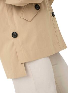 Cazadora Only Noa beige para mujer