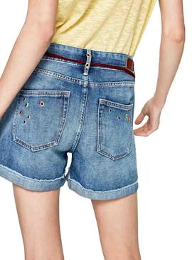 Short Pepe Jeans Thrasher Sparks Mujer