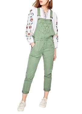 Peto Pepe Jeans Explorer Verde Mujer