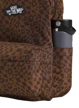 Mochila Vans Old Skool Grom leopardo para niños