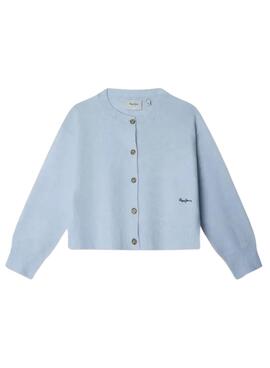 Cárdigan Pepe Jeans Belu azul para niña
