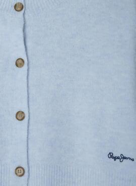 Cárdigan Pepe Jeans Belu azul para niña