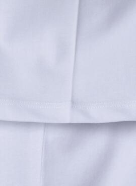 Camiseta Pepe Jeans Amanda logo blanco para niña