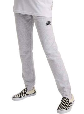 Pantalones de chándal Vans Blocked Box gris niños 