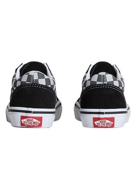 Zapatillas Old Skool cuadros gris para niño y niña