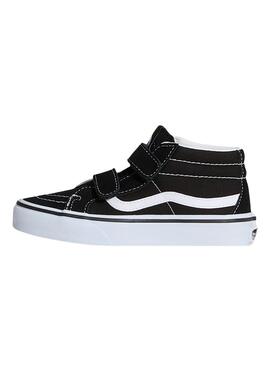 Zapatillas Vans Sk8 Mid negro para niños