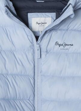 Cazadora Pepe Jeans acolchada Dahlia azul niña