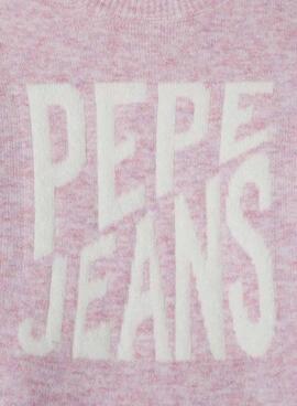 Jersey Pepe Jeans Bekky rosa para niña