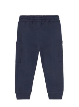 Chándal Mayoral 2 pantalones estampado azul bebé