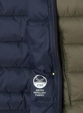 Chaleco Pepe Jeans acolchado Ahron verde para niño