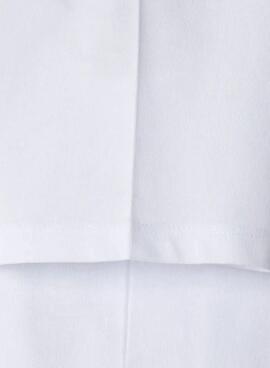 Camiseta Pepe Jeans New Art logo blanco para niño