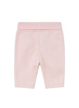 Chándal Mayoral felpa 3 piezas rosa para bebé