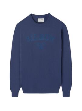 Jersey Silbon Raqueta azul para hombre
