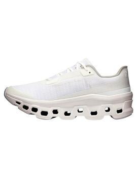 Zapatillas On Cloudmonster Void blanco para mujer