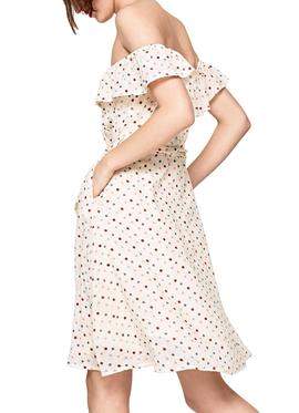 Vestido Pepe Jeans Rina Beige Mujer