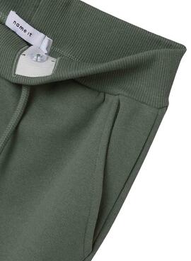 Pantalón de chándal Name It Nello verde para niño