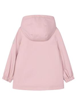 Chubasquero Mayoral impermeable rosa para niña