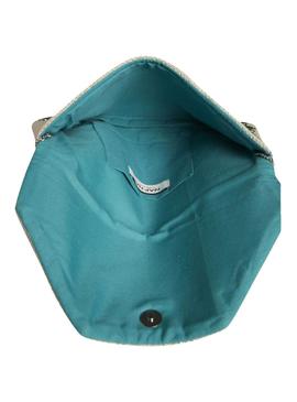 Bolso Naf Naf Bordado Beige