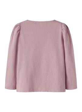 Camiseta Name It Ninea rosa para niña