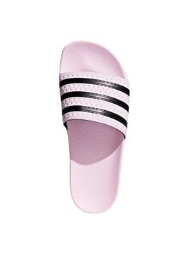 Chanclas Adidas Adilette Rosa Mujer