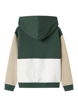 Sudadera Name It Nola verde para niño