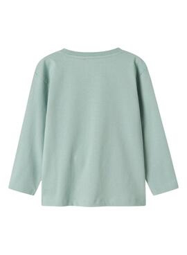 Camiseta Name It Abir verde para niño