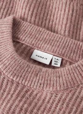 Jersey Name It Holly boxy rosa para niña