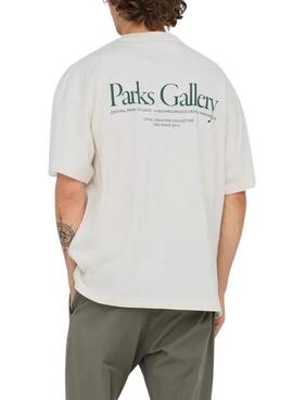 Camiseta Only and Sons Parker beige para hombre