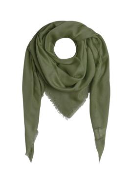 Bufanda Pieces Hailey verde para mujer