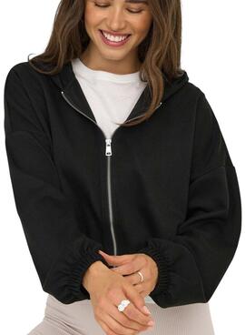 Sudadera Only Scarlett negro para mujer
