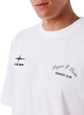 Camiseta Project x Paris Member's Club blanco para hombre