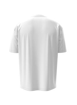 Camiseta Calvin Klein Jeans Center Monogram blanco para hombre