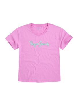 Camiseta Pepe Jeans Esther Rosa Mujer