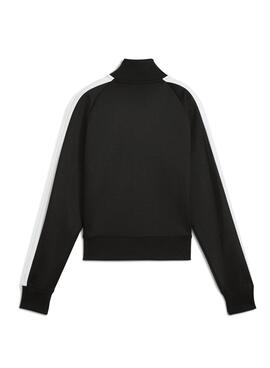 Chaqueta deportiva Puma T7 negra para mujer